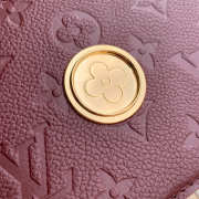 Uubags Louis Vuitton M13569 Wallet On Chain Rosy Burgundy 19.5x13.5x6.5cm - 4