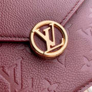 Uubags Louis Vuitton M13569 Wallet On Chain Rosy Burgundy 19.5x13.5x6.5cm - 2