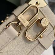 Uubags Louis Vuitton M25072 Mini Side Trunk Bag In Beige 18x12.5x8cm - 4