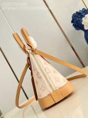 Uubags Louis Vuitton M27525 Alma BB Monogram Canvas Bag In Beige 23.5x17.5x11.5cm - 3
