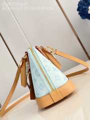 Uubags Louis Vuitton M27525 Alma BB Other Monogram Canvas In Blue 23.5x17.5x11.5cm - 2