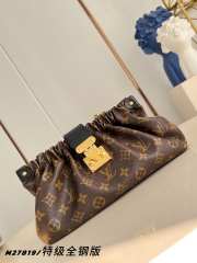 Uubags Louis Vuitton Pochette Sling PM Monogram Bag In Brown 16x11x30cm - 1