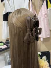 Uubags Chanel Lambskin Bow Hair Claw Clip - 3