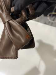 Uubags Chanel Lambskin Bow Hair Claw Clip - 2