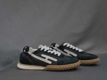 Uubags Hermes Jet Sneakers Black/White