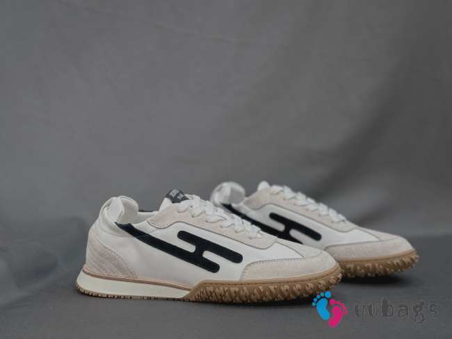 Uubags Hermes Jet Sneakers White/Black - 1
