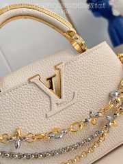 Uubags Louis Vuitton Capucines East-West Mini Bag In Vanilla 22x12x8cm - 2