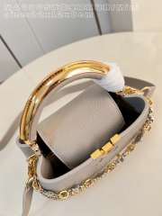 Uubags Louis Vuitton Capucines East-West Mini Bag In Light Grey 22x12x8cm - 3