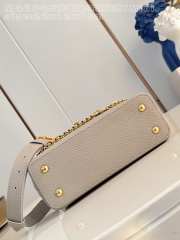 Uubags Louis Vuitton Capucines East-West Mini Bag In Light Grey 22x12x8cm - 4