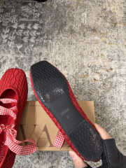 Uubags Vivaia 3 Laces Included Square-Toe Lace-Up Mary Janes Ruby Red - 3