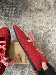 Uubags Vivaia 3 Laces Included Square-Toe Lace-Up Mary Janes Ruby Red - 2