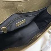 Uubags Balenciaga Le City Tote Bag Mini In Khaki Arena Lambskin, Brass Hardware 26x21x8cm - 3