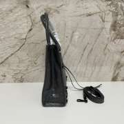 Uubags Balenciaga Le City Tote Bag Mini In Volcanic Rock Arena Lambskin, Brass Hardware 26x21x8cm - 5