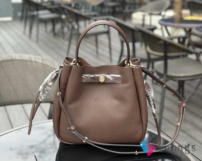 Uubags Tory Burch Romy bucket bag in dark brown 22x21.5x9.5cm - 1