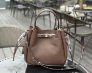 Uubags Tory Burch Romy bucket bag in dark brown 22x21.5x9.5cm - 1