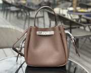 Uubags Tory Burch Romy bucket bag in dark brown 22x21.5x9.5cm - 4