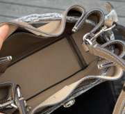 Uubags Tory Burch Romy bucket bag in warm taupe 22x21.5x9.5cm - 2