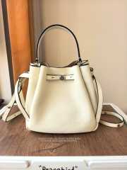 Uubags Tory Burch Romy bucket bag in light cream 22x20.5x9.5cm - 1
