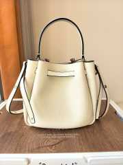 Uubags Tory Burch Romy bucket bag in light cream 22x20.5x9.5cm - 3