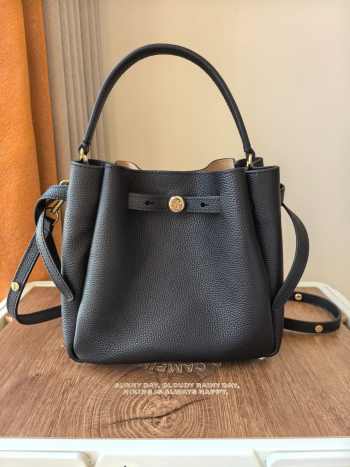 Uubags Tory Burch Romy bucket bag in black 22x20x9.5cm