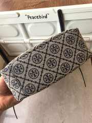 Uubags Tory Burch Romy T monogram bucket bag in tory navy 22x21.5x9.5cm - 5