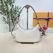 Uubags Louis Vuitton M46099 Bagatelle Monogram Empreinte Bag In White 22x14x9cm - 3