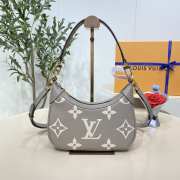 Uubags Louis Vuitton M46099 Bagatelle Monogram Empreinte Bag In Grey 22x14x9cm - 1