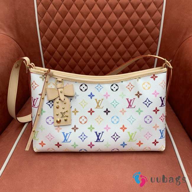 Uubags Louis Vuitton M27578 LV x TM Carryall East West Bag Multiple Colors/White 36x19x10cm - 1
