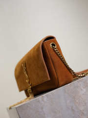 Uubags YSL medium Kate 99 bag in tan suede 26x13.5x4.5cm - 3
