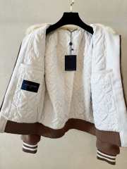 Uubags Louis Vuitton 1AJBD2 Ski Monogram Blouson With Shearling Collar - 5