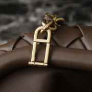 Uubags Bottega Veneta Teen Lauren 1980 Bag With Chain In Brown 31.5x16.5x11cm - 5