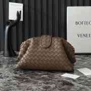 Uubags Bottega Veneta Teen Lauren 1980 Bag With Chain In Brown 31.5x16.5x11cm - 4