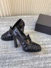Uubags YSL Le loafer pumps in black eel 11cm - 4