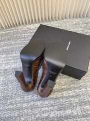 Uubags YSL Le loafer pumps in dark brown eel 11cm - 6