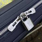 Uubags Louis Vuitton M30925 Porte-Documents Voyage PM Briefcase In Navy Blue 36.5x27.5x6cm - 6