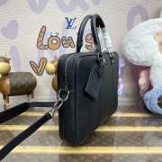 Uubags Louis Vuitton M30925 Porte-Documents Voyage PM Briefcase In Black 36.5x27.5x6cm - 6