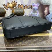 Uubags Louis Vuitton M30925 Porte-Documents Voyage PM Briefcase In Black 36.5x27.5x6cm - 3