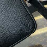 Uubags Louis Vuitton M30925 Porte-Documents Voyage PM Briefcase In Black 36.5x27.5x6cm - 2