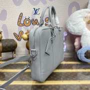 Uubags Louis Vuitton M30925 Porte-Documents Voyage PM Briefcase In Grey 36.5x27.5x6cm - 5