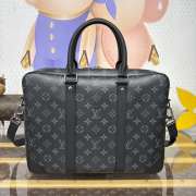 Uubags Louis Vuitton M46457 Porte-Documents Voyage PM Briefcase Monogram Eclipse 36.5x27.5x6cm - 3