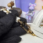 Uubags Louis Vuitton M27744 New Vanity Chain Pouch Monogram Milky White/Blue 19x11.5x6.5cm - 3