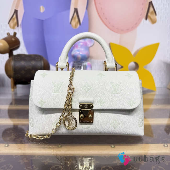 Uubags Louis Vuitton M27698 Madeleine Nano Bag Milky White/Green 21x12.5x6cm - 1