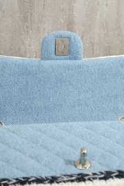 Uubags Chanel Medium Pre-Owned 2018 denim quilted shoulder bag 25cm - 2