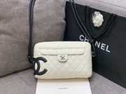 Uubags Chanel Ligne Cambon Camera Bag In White 27x16x8cm - 1