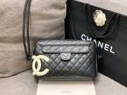 Uubags Chanel Ligne Cambon Camera Bag In Black 27x16x8cm - 1