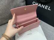 Uubags Chanel Small 25C Top Handle Bag in Pink 17x16x5cm - 4