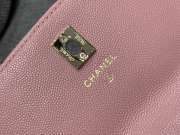 Uubags Chanel Small 25C Top Handle Bag in Pink 17x16x5cm - 3