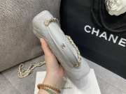 Uubags Chanel Small 25C Top Handle Bag in White 17x16x5cm - 5