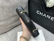 Uubags Chanel Small 25C Top Handle Bag in Black 17x19.5x5cm - 6