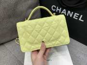 Uubags Chanel Small 25C Top Handle Bag in Light Yellow 17x19.5x5cm - 2